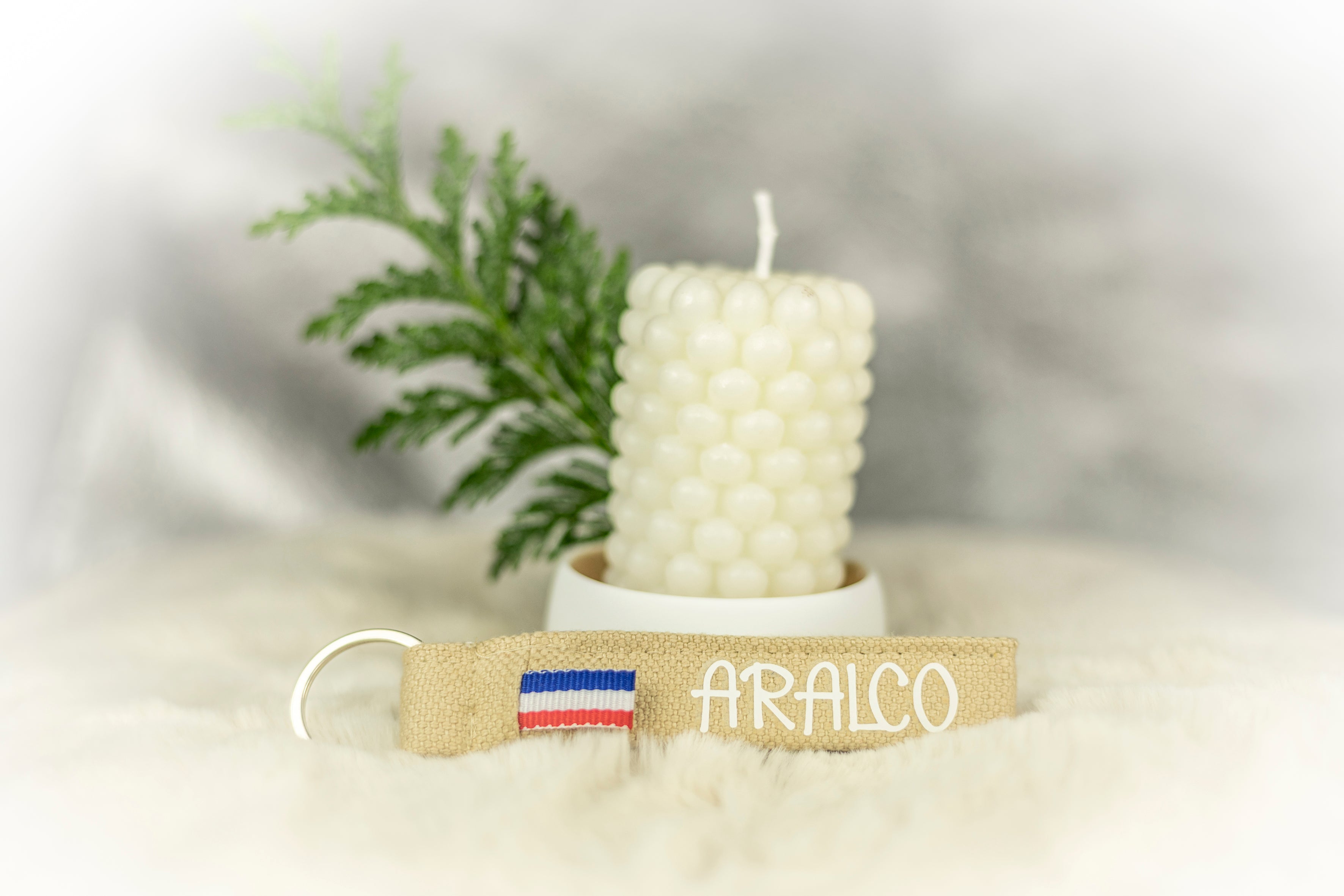 Porté- clé Aralco